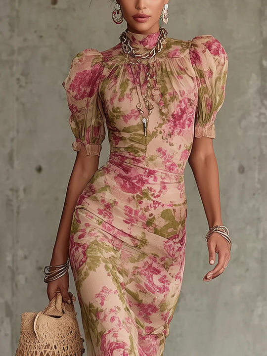 Jessika | Vintage en romantische maxi jurk 1