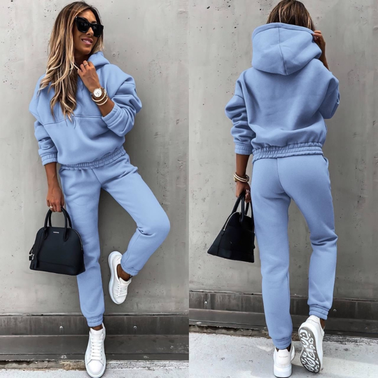 Jogginganzug Damen | Hoodie & High Waist Hose