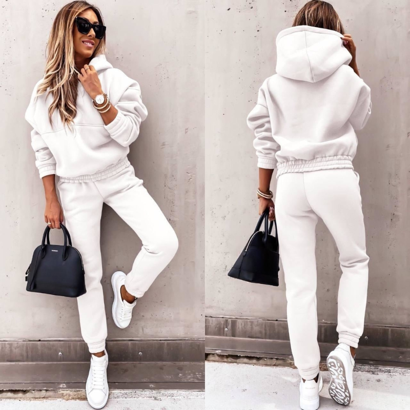 Jogginganzug Damen | Hoodie & High Waist Hose