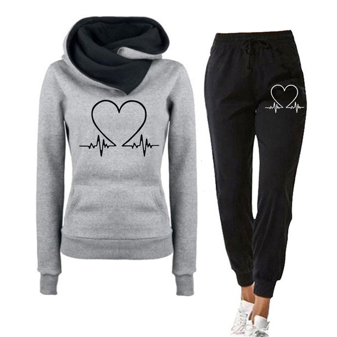 Jogginganzug Damen | Trainingsanzug | Taillenakzent & Geschmeidige Passform