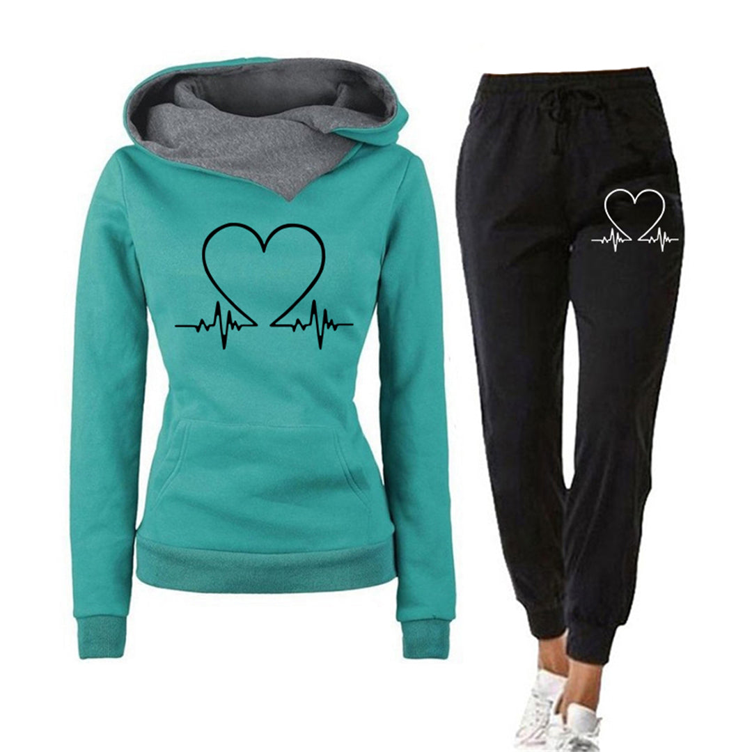 Jogginganzug Damen | Trainingsanzug | Taillenakzent & Geschmeidige Passform