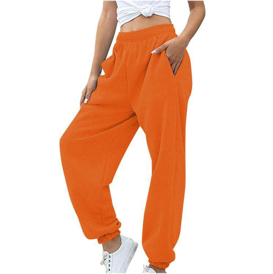 Joggingbroek Dames | Vrijetijdsbroek | Elastische taille & zakken voor moeiteloos gemak
