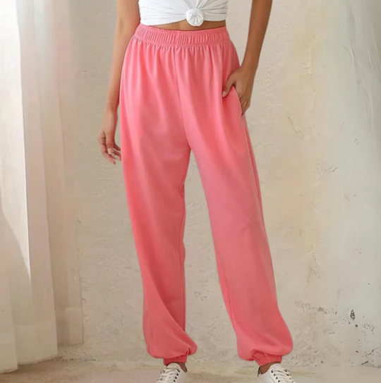 Jogginghose Damen | Freizeithose | Elastischer Bund & Taschen für Mühelosen Komfort 3