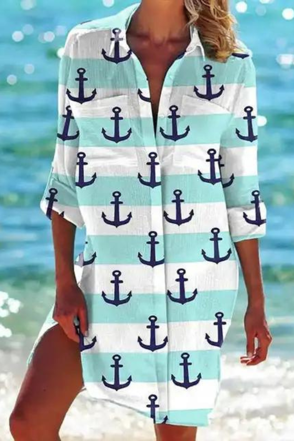 Johanna | Lichtgewicht casual zomerstrandblouse 1