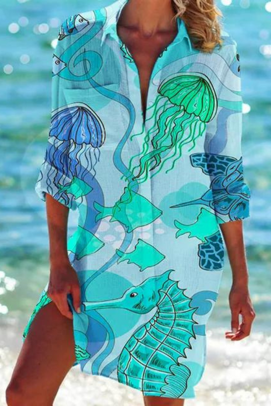 Johanna | Lichtgewicht casual zomerstrandblouse 4