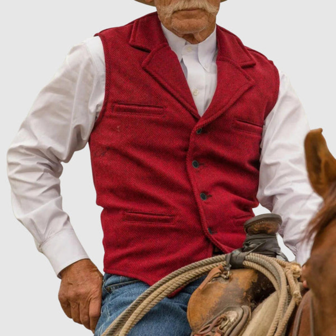 Rancher Weste Herren | Schmeichelhafte Passform & Vielseitig