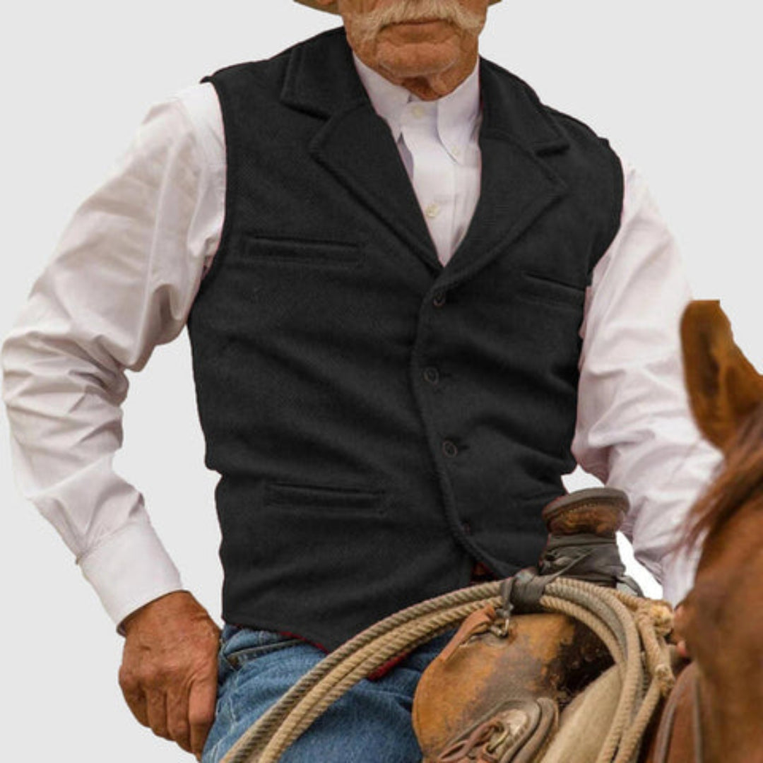 Rancher Weste Herren | Schmeichelhafte Passform & Vielseitig