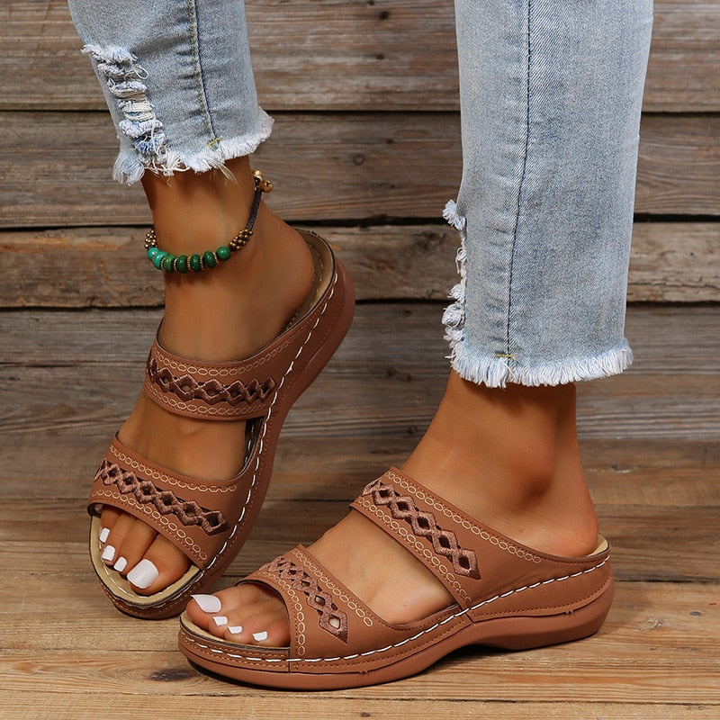 Joline- Stijlvolle Orthopedische Comfortsandalen 6