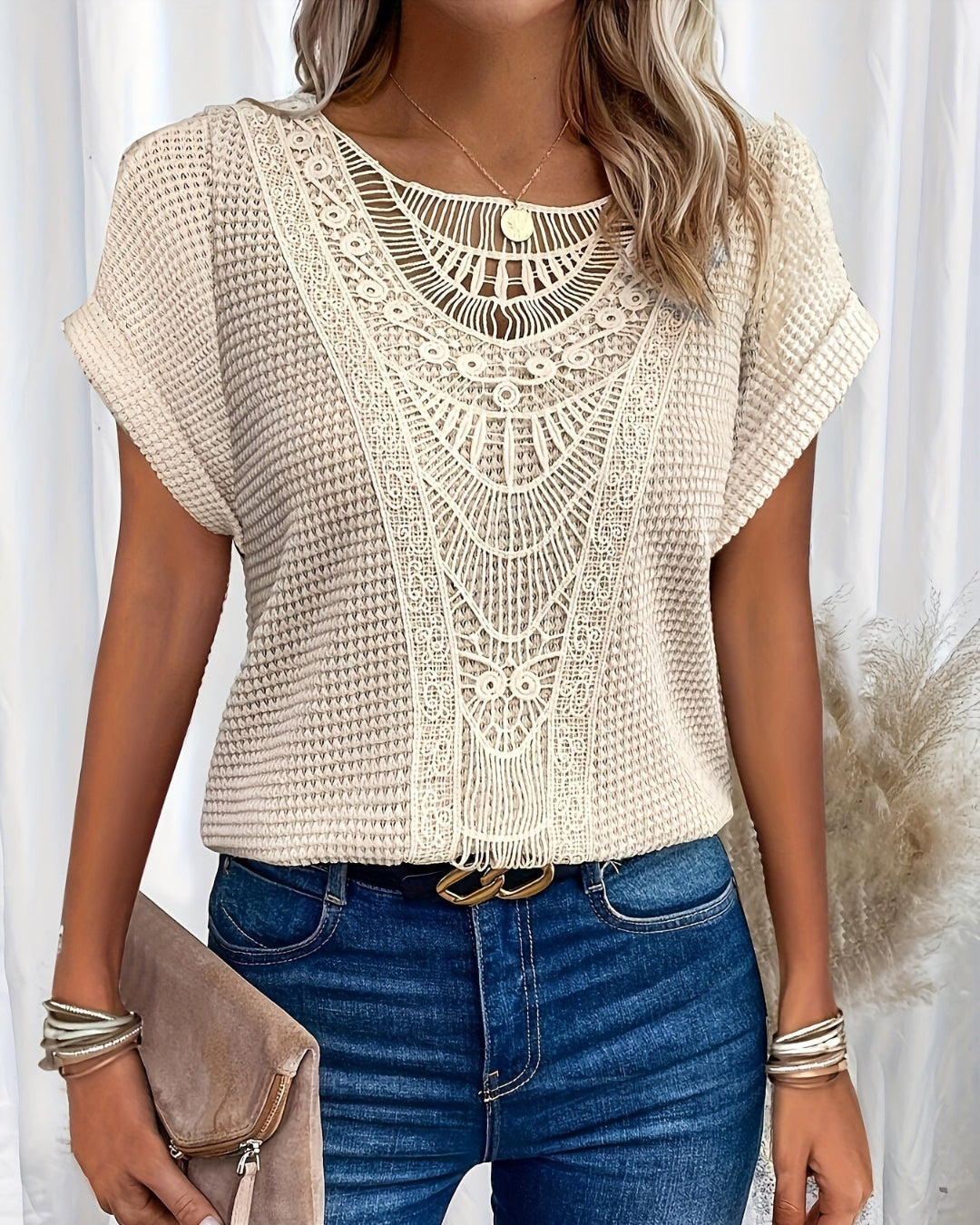 Juléa Elegant T-Shirt – Zomerstijl met Klasse en Comfort 1