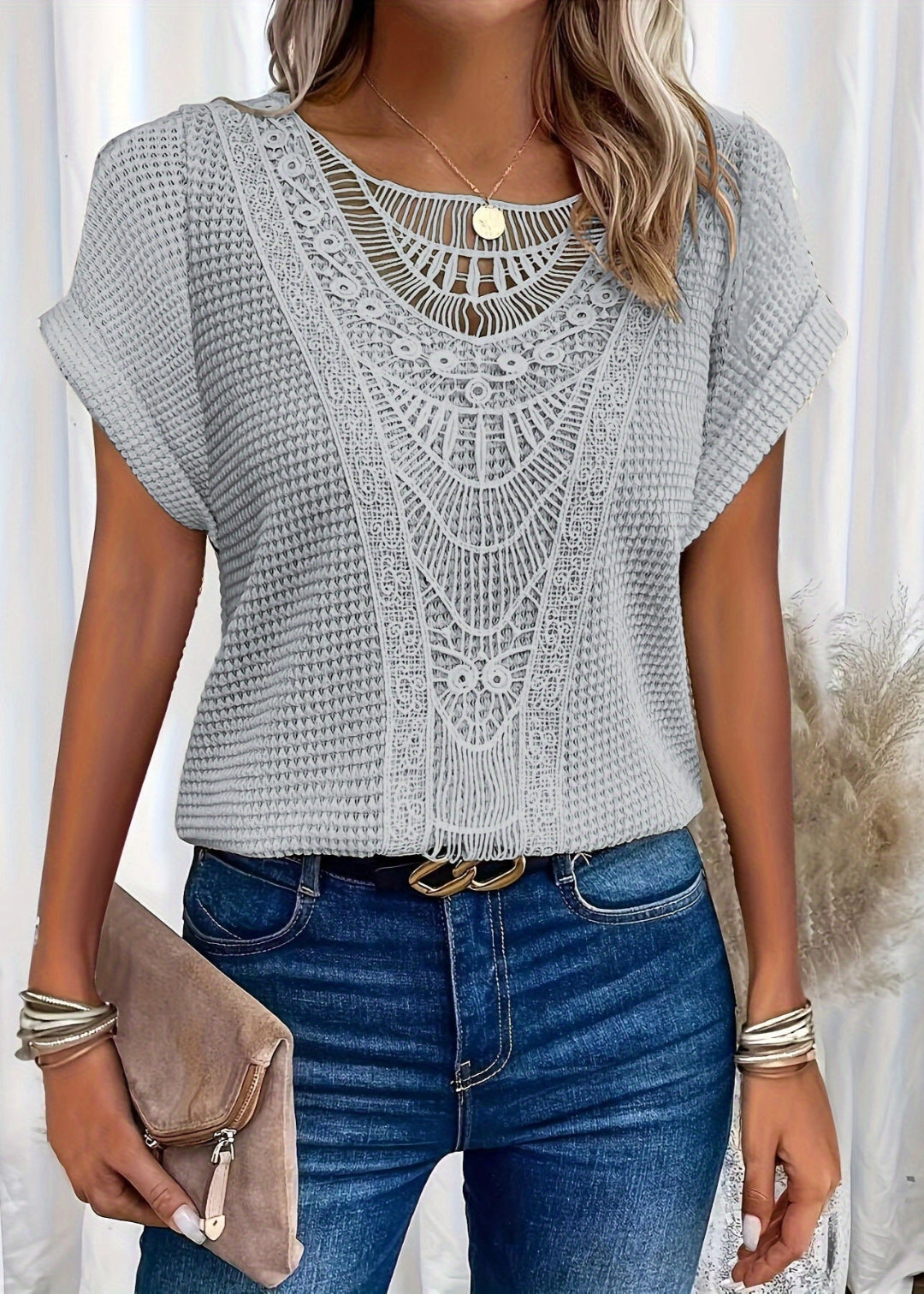 Juléa Elegant T-Shirt – Zomerstijl met Klasse en Comfort 5