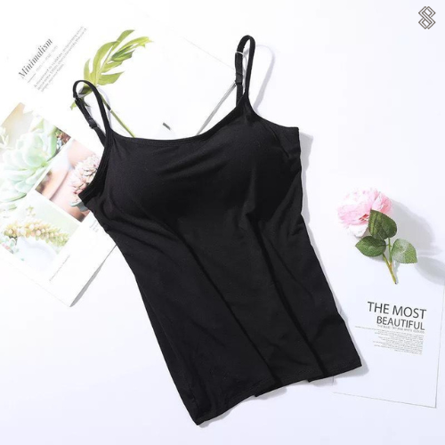 Juliane | Comfortabel tanktopje met ingebouwde bh 1