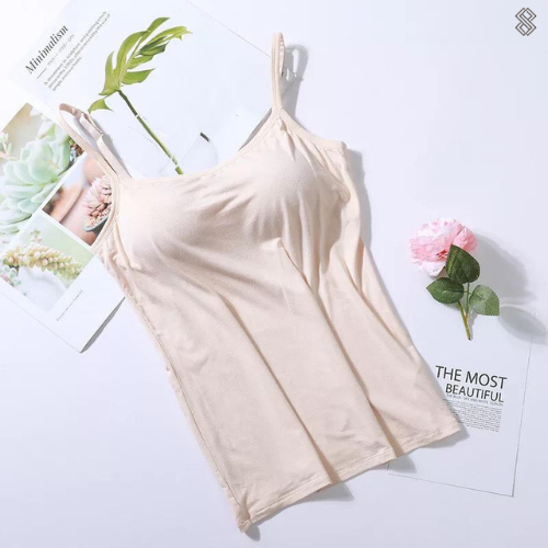 Juliane | Comfortabel tanktopje met ingebouwde bh 10