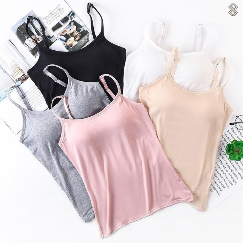 Juliane | Comfortabel tanktopje met ingebouwde bh 3
