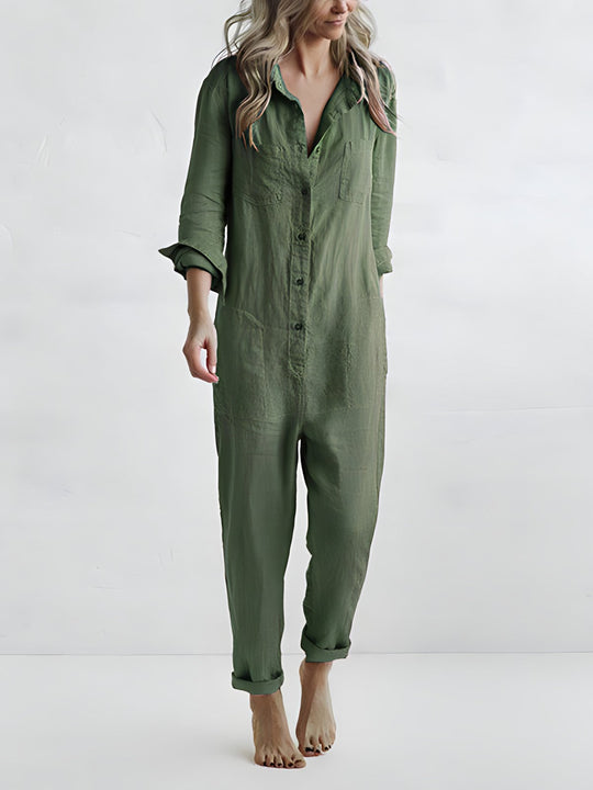Jumpsuit Damen mit Langen Ärmeln - Sanne 7