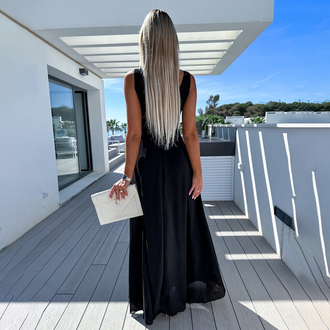 Gala jumpsuit met jeans voor dames 2