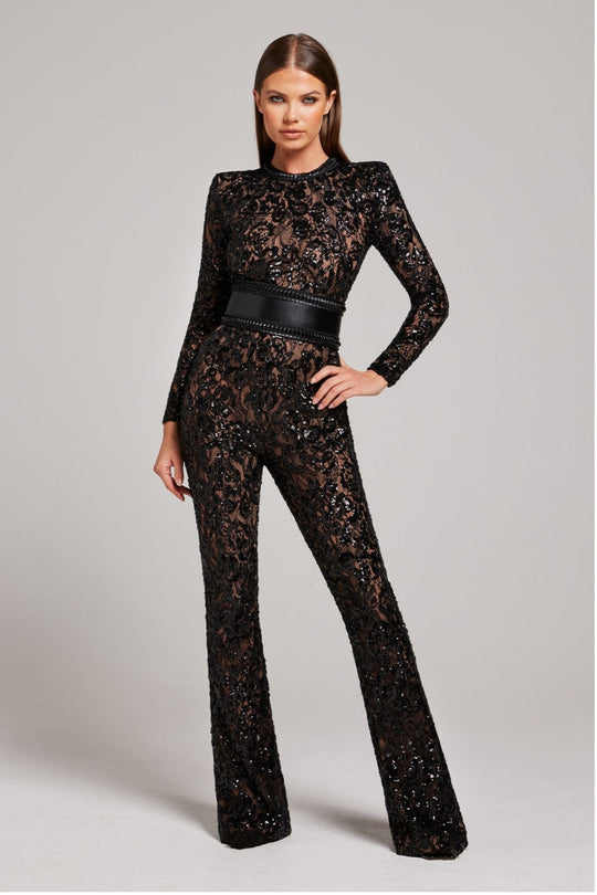 Jumpsuit Dames | Kant & Pailletten voor Feestelijke Avonden