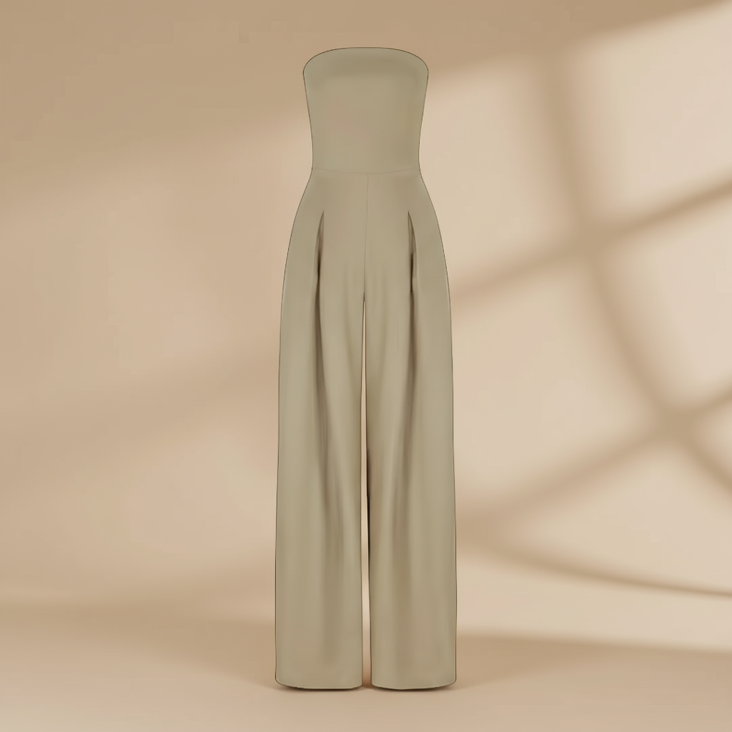 Jumpsuit Dames | Strapless & Elegante Wijde Pijpen