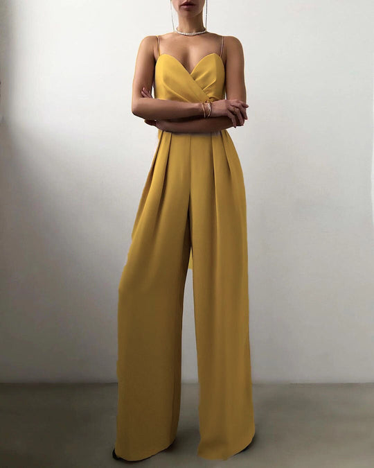 Jumpsuit Dames | Wijde Pijp & Elegante Vrouwelijke Silhouet