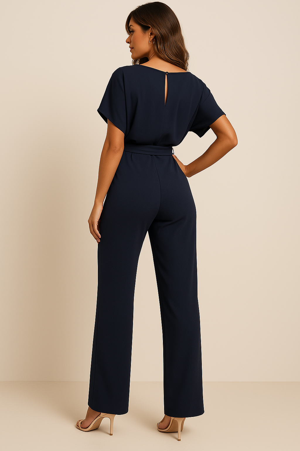 Jumpsuit | Minimalistisch & Taille-Accent
