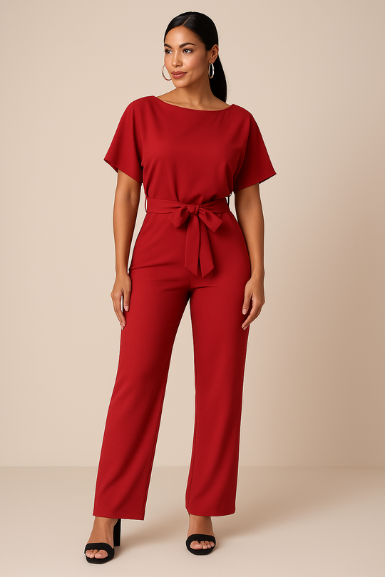 Jumpsuit | Minimalistisch & Taille-Accent