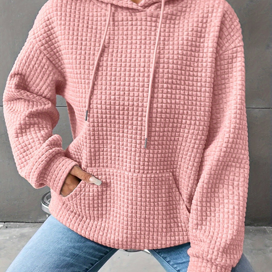 Kapuzenpullover Damen | Waffelstruktur & Weicher Tragekomfort 13