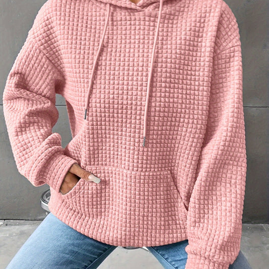 Kapuzenpullover Damen | Waffelstruktur & Weicher Tragekomfort 13