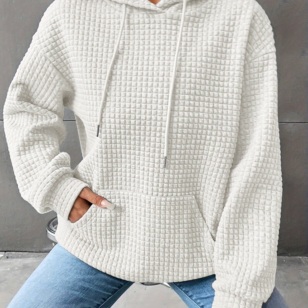 Kapuzenpullover Damen | Waffelstruktur & Weicher Tragekomfort 14