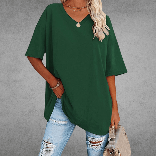 Kate™ V-hals T-shirt 10