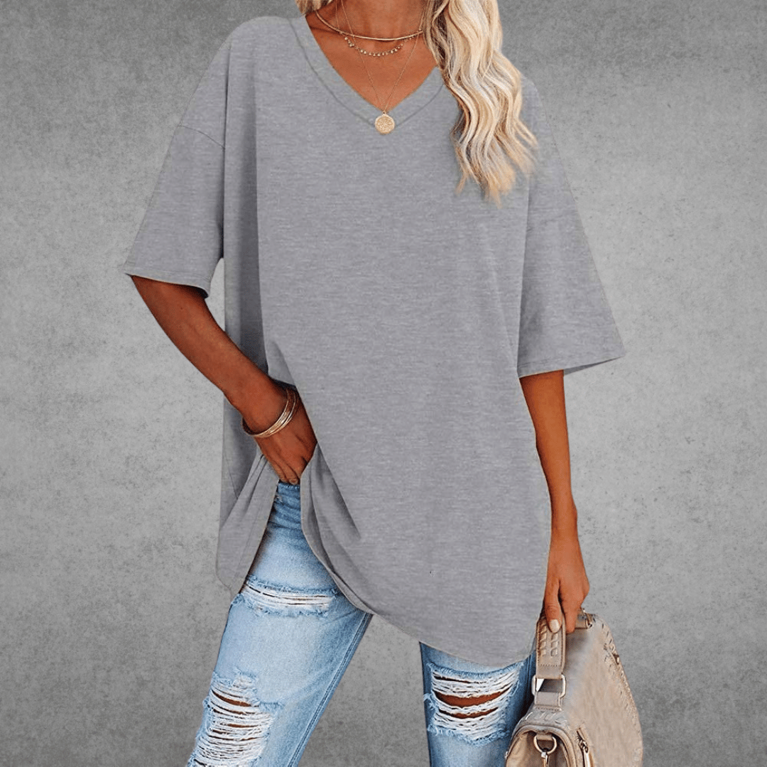 Kate™ V-hals T-shirt 12