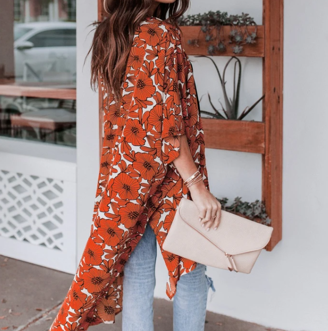 Katoenmix Kimono Cardigan – Lange Vorm & Losse Snit 3