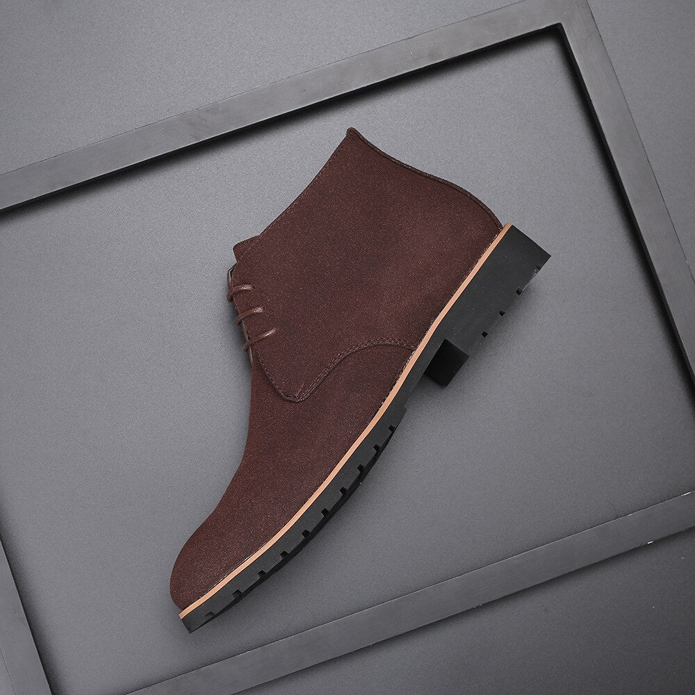 Klassieke Schoenen Heren | Leren Enkellaarzen