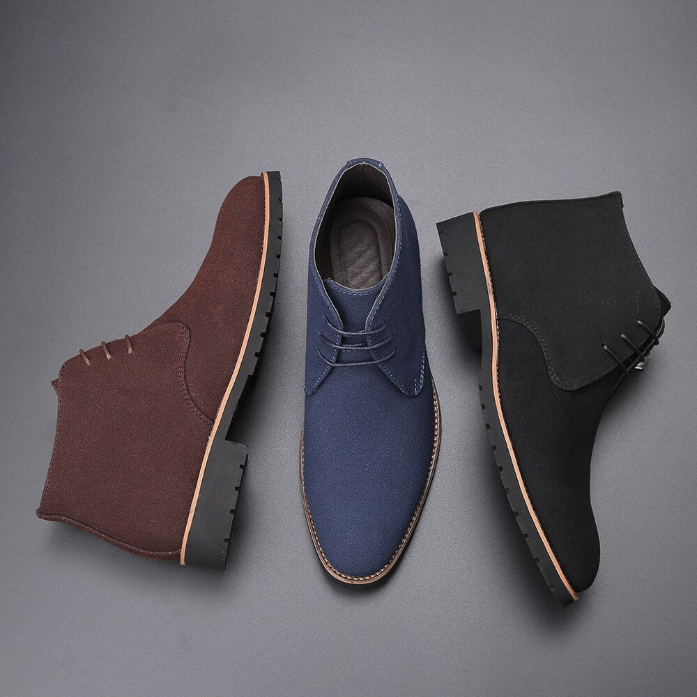 Klassieke Schoenen Heren | Leren Enkellaarzen