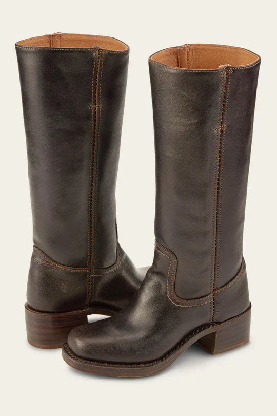 Knielaarzen Dames | Blokhak & Slank Silhouet 4