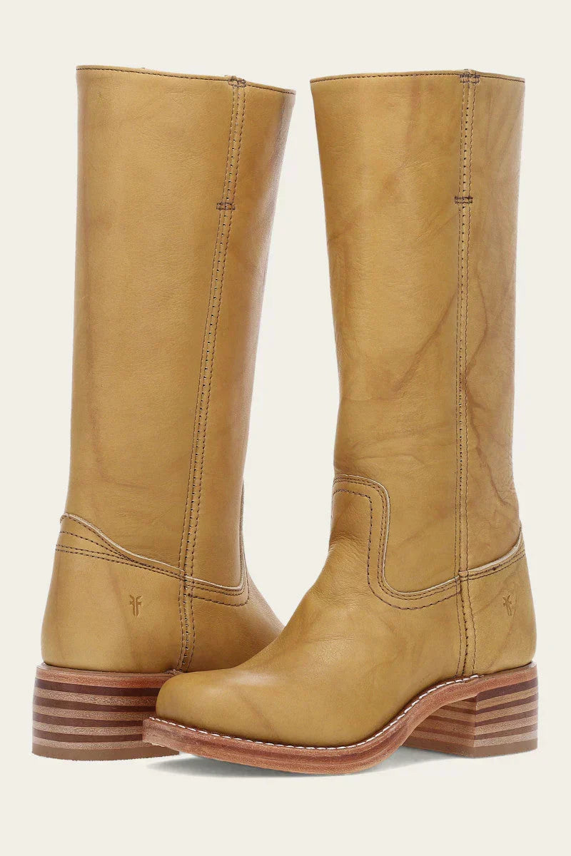Knielaarzen Dames | Blokhak & Slank Silhouet 1