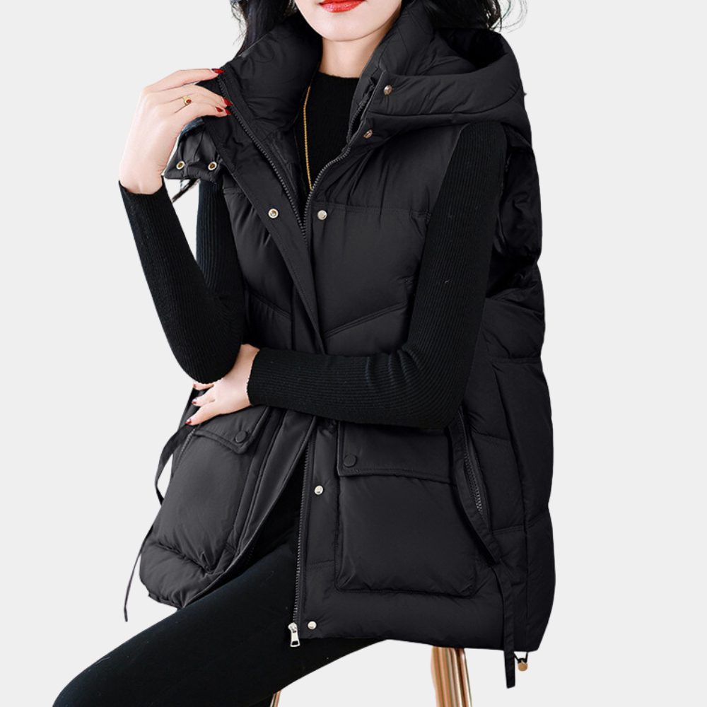 Knus & Chic Dik Vest voor Vrouwen - Cheryl