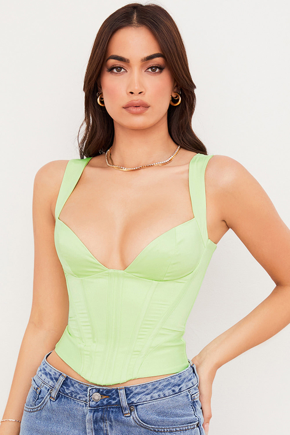 Korset Dames | Satijnen Bustier & Sculpterend Vrouwelijk Silhouet