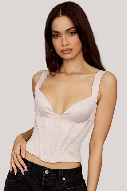 Korset Dames | Satijnen Bustier & Sculpterend Vrouwelijk Silhouet