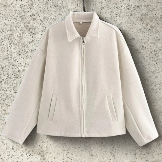 Kurzjacke Damen | Boxy Fit & Spitzer Kragen