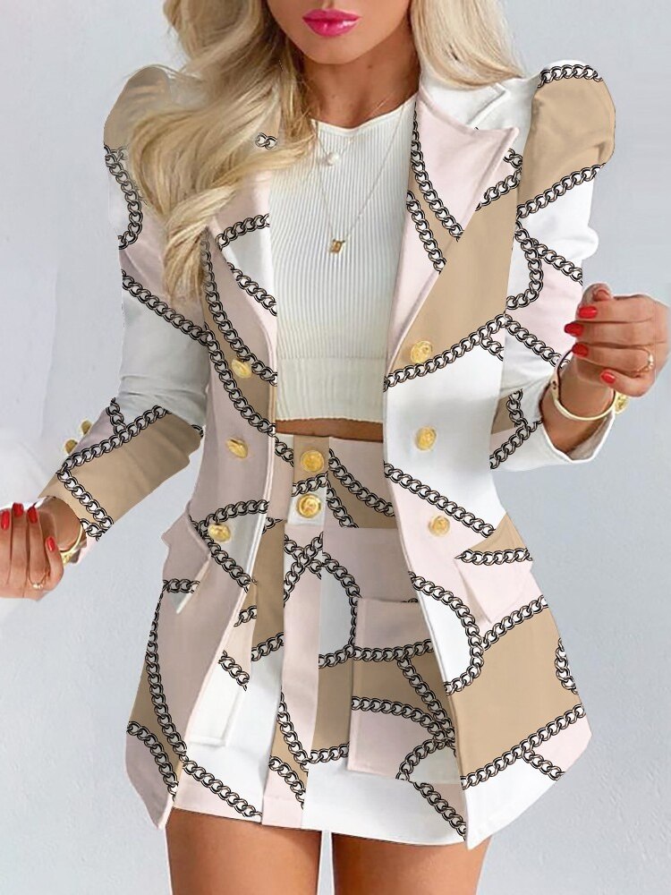 Kyara 2-Delige set | Blazer + Rok 9
