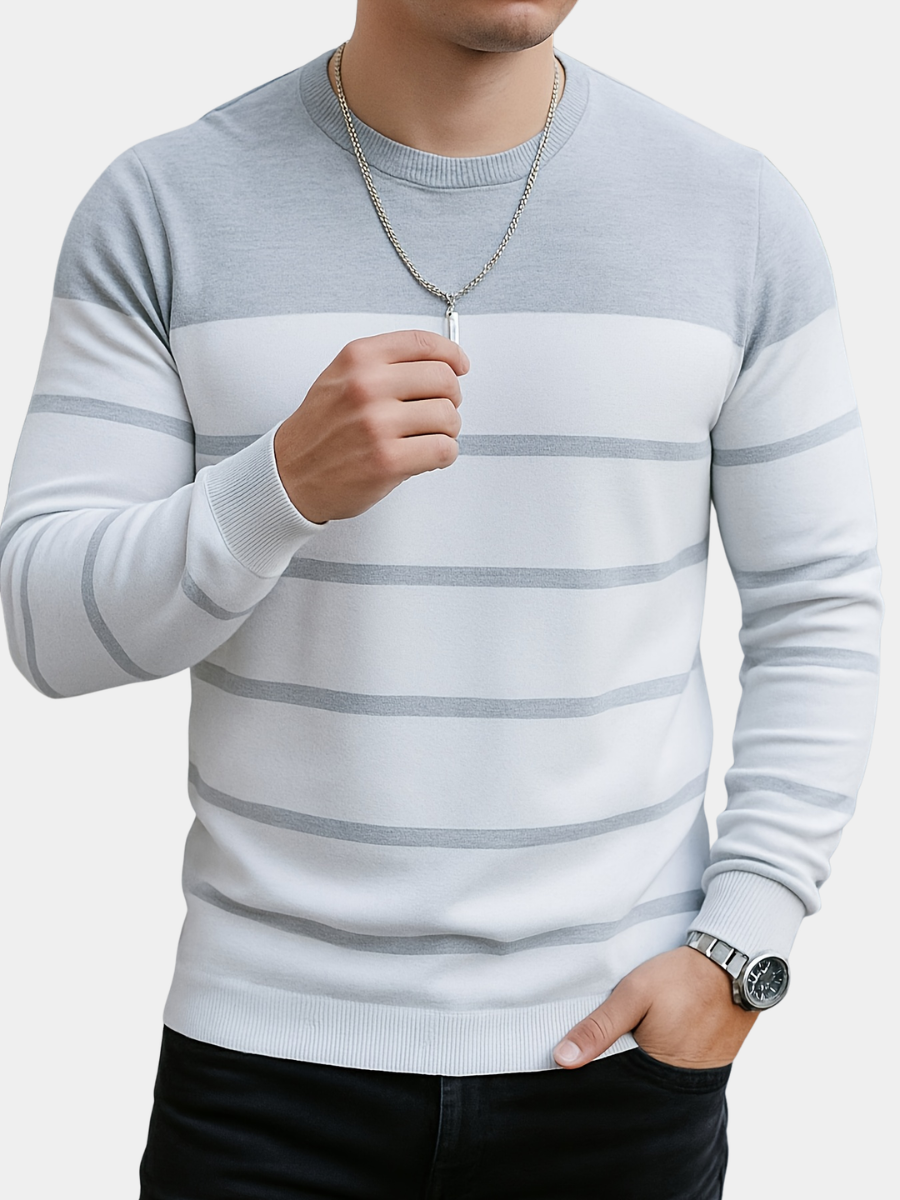 Sweatshirt Herren | Gestreift & Vielseitig Kombinierbar
