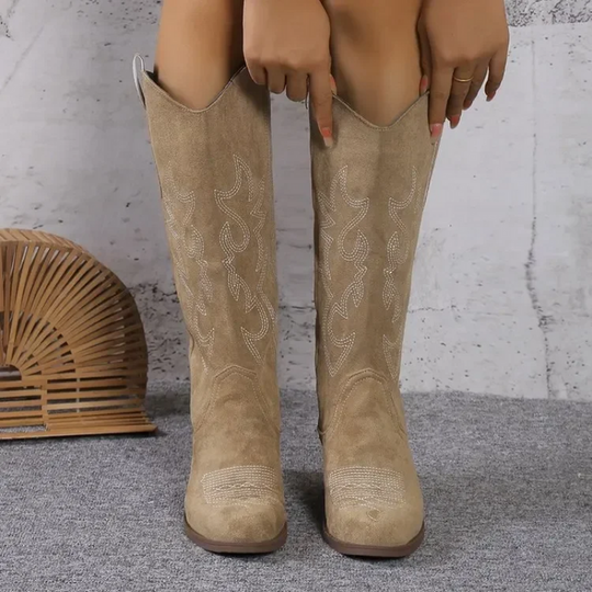 Laarzen Dames | Stevige Blokhak & Stoere Western Look