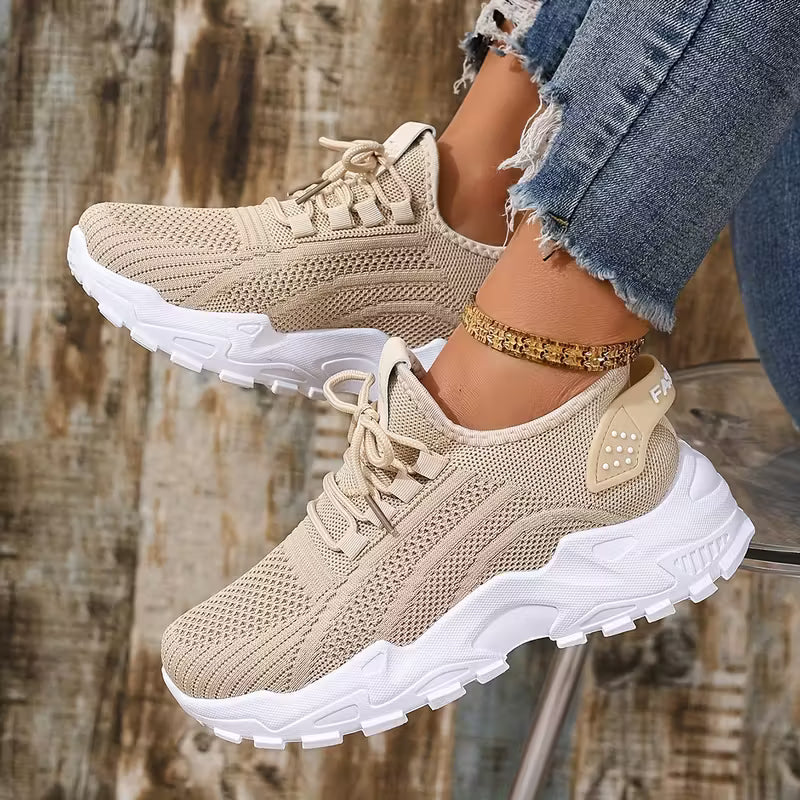 Lage Sneakers Dames | Instapgemak & Ademend Comfort