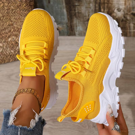 Lage Sneakers Dames | Instapgemak & Ademend Comfort