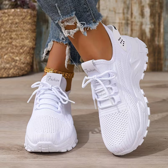 Lage Sneakers Dames | Instapgemak & Ademend Comfort