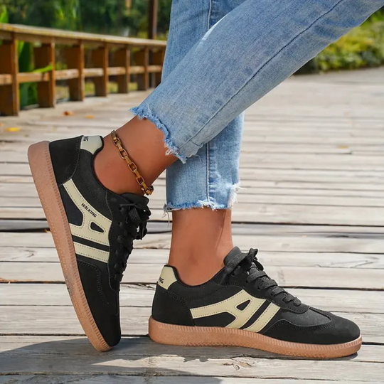 Lage Sneakers Dames | Retro Look & Zachte Demping