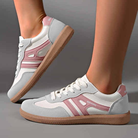 Lage Sneakers Dames | Retro Look & Zachte Demping