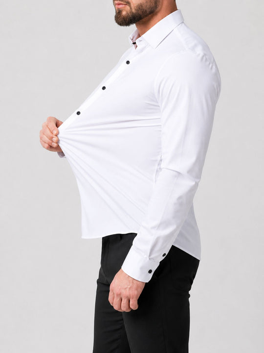 Langarm-Polo Herren | Klassischer Kragen & Gepflegter Slim Fit