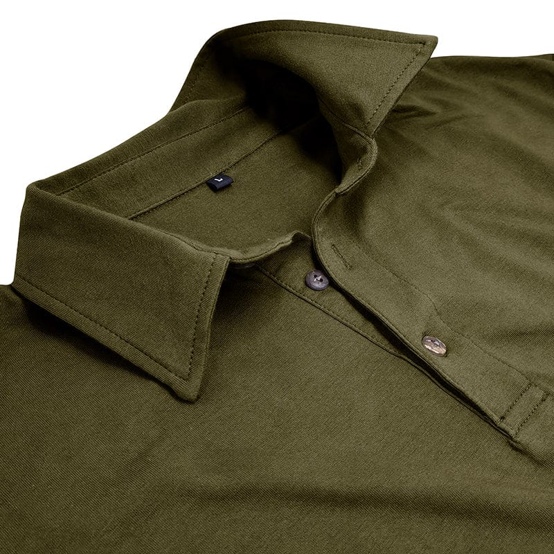 Langarm-Poloshirt Herren | Muscle Fit & Figurbetont