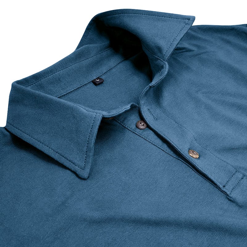 Langarm-Poloshirt Herren | Muscle Fit & Figurbetont