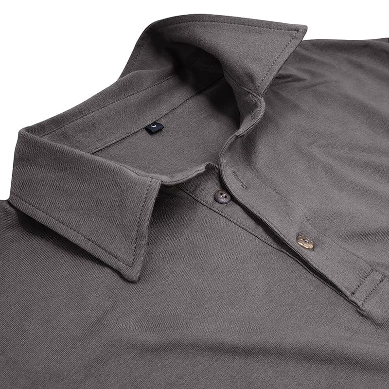 Langarm-Poloshirt Herren | Muscle Fit & Figurbetont